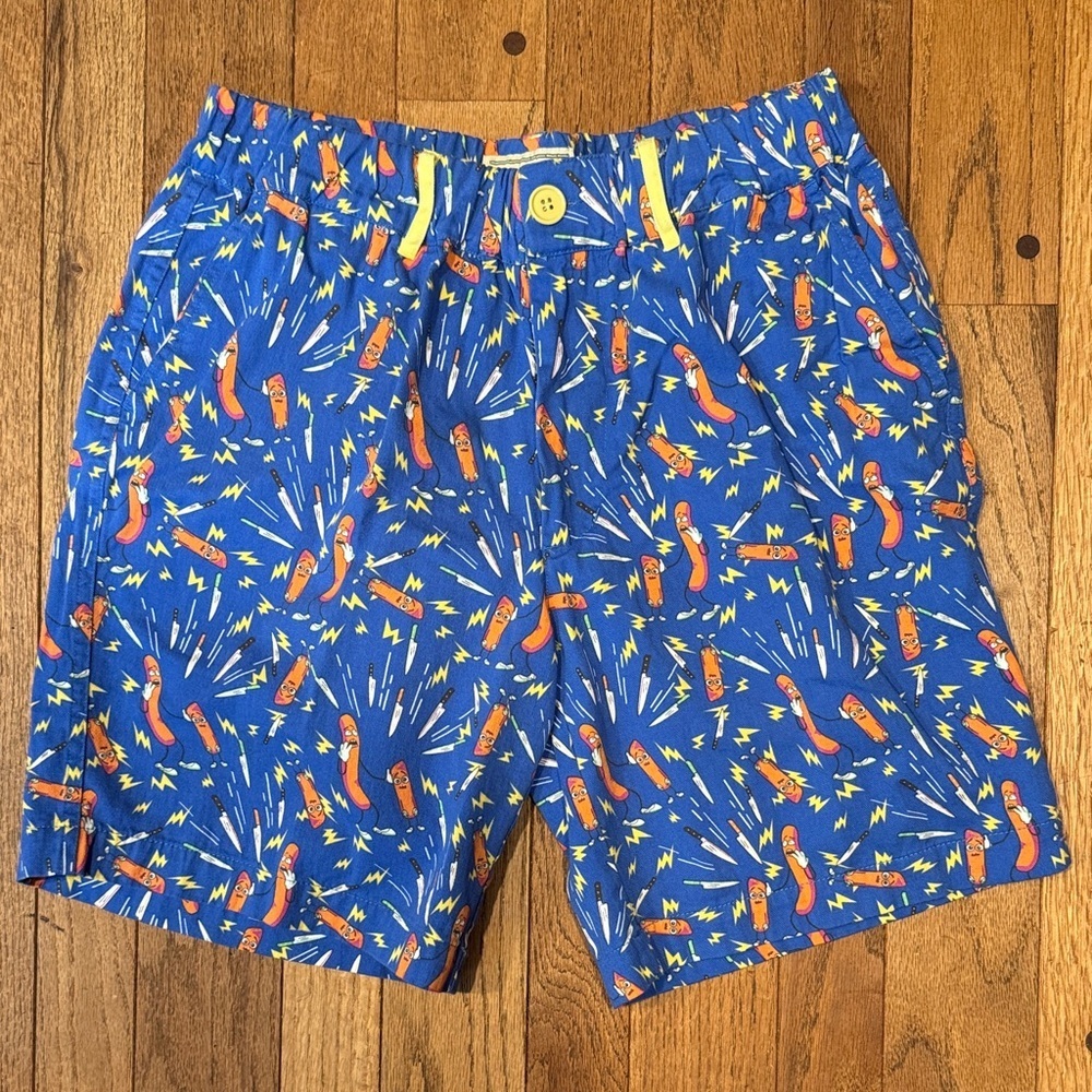 Tipsy Elves Blue Shorts in Special Edition Sausage Party